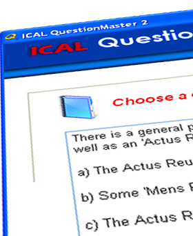 ICAL QuestionMaster 2 online and cd training
